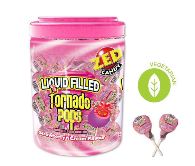 Zed Candy - Liquid Filled Tornado Pops - 1pc