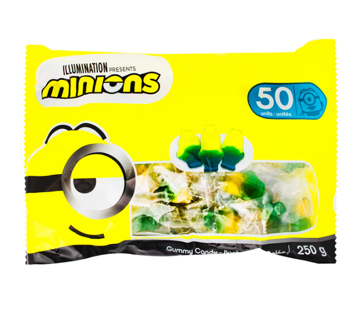 Minions Gummies Bag - 50 count