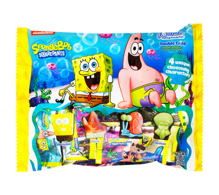 Palmer - Spongebob Minis Assorted Chocolate Candy - 283g