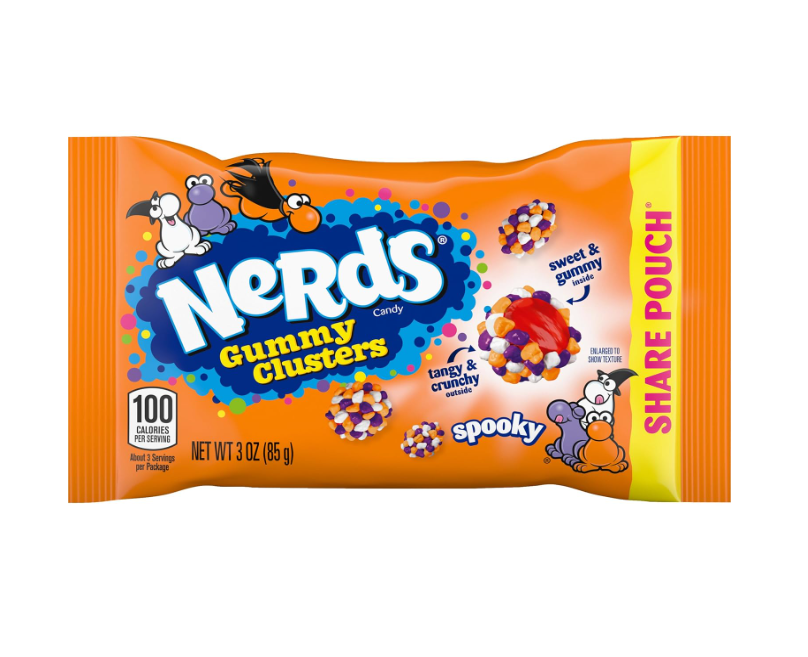 Nerds Gummy Clusters Spooky Sharepack - 85g (Halloween)