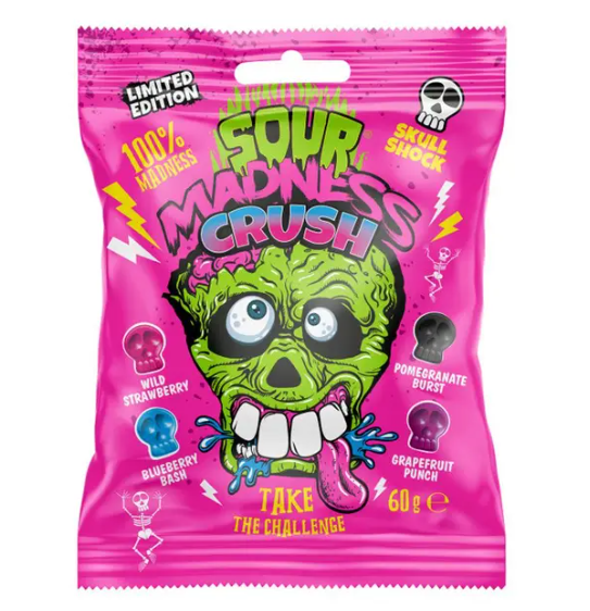 Argo - Sour Madness Crush - 60g (UK)