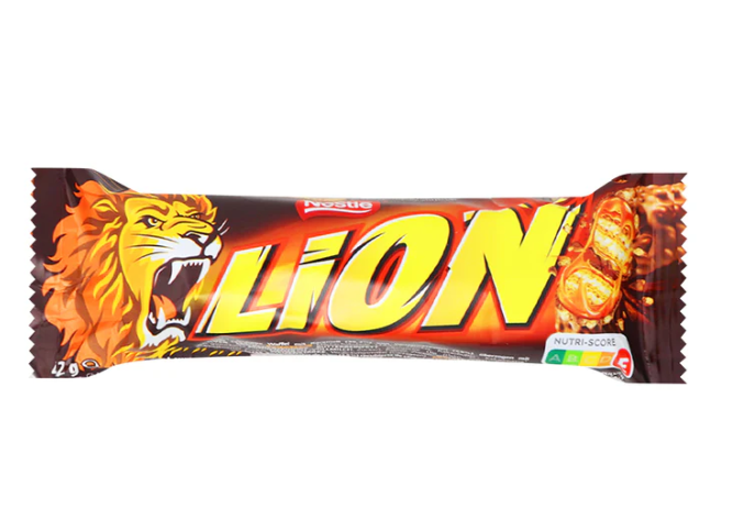 Lion Bar - Original Chocolate Bar - 42g (UK)