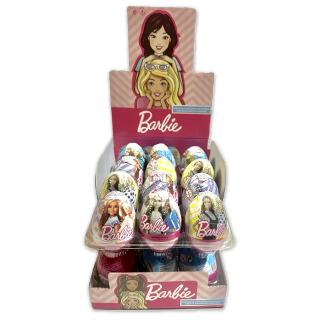 Dolci - Barbie - Surprise Chocolate Eggs - 20g (Europe)