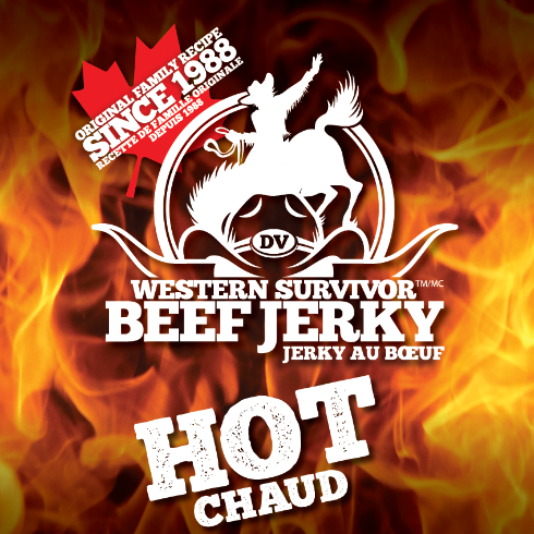 Western Survivor Jerky - Hot - 45g