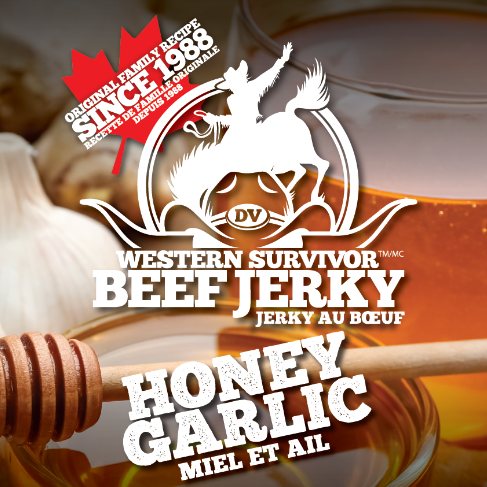 Western Survivor Jerky - Honey Garlic - 45g