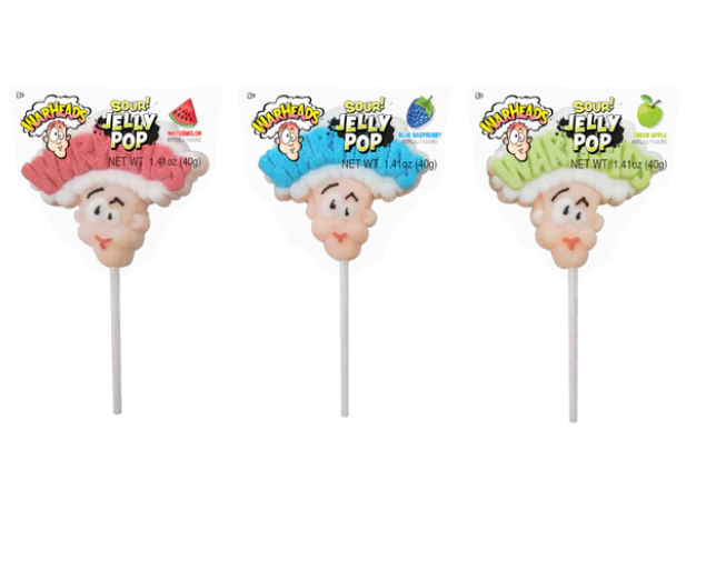 Warheads - Sour Jelly Pop - 1pc