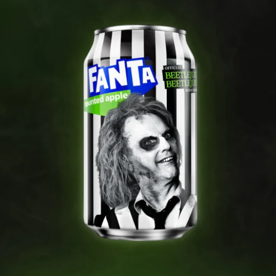 Fanta - Beetlejuice Beetlejuice Haunted Apple - Soda Pop - 355ml