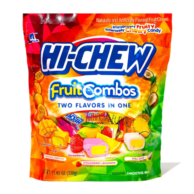 Morinaga - Hi-Chew - Fruit Combo Tropical Smoothie & Pina Colada