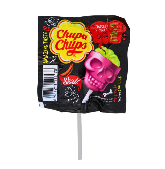 Chupa Chups - Skull Lollipops -  (UK) (Helloween)