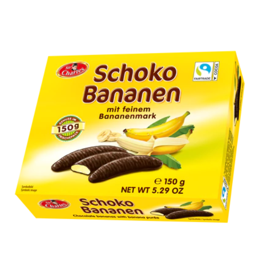 Sir Charles -Schoko Bananen - 150g