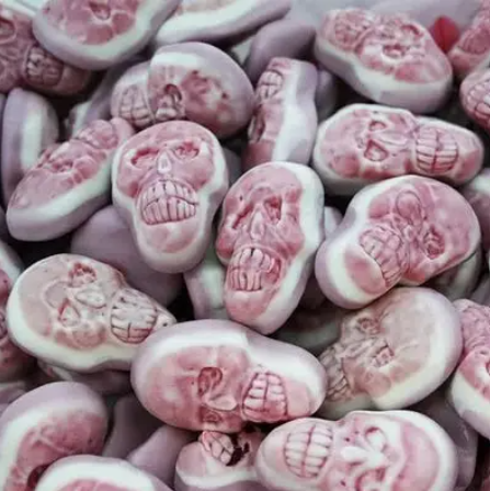 BULK  - Vidal - Gummi Skulls (Halloween)