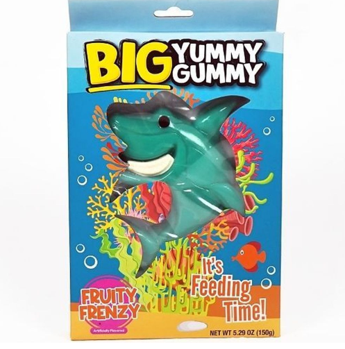 Big Yummy Gummy - Fruity Frenzy Shark - 150g