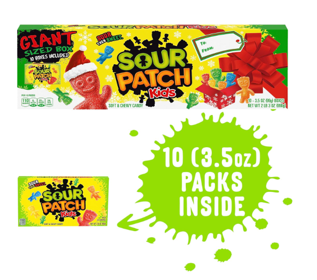 Sour Patch Kids - GIANT Christmas Box - 990g