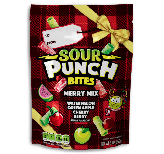 Sour Punch - Merry Mix Bites - 255g