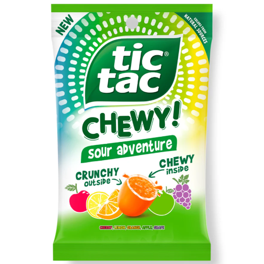 Tic Tac - Chewy Sour Adventure - 80g