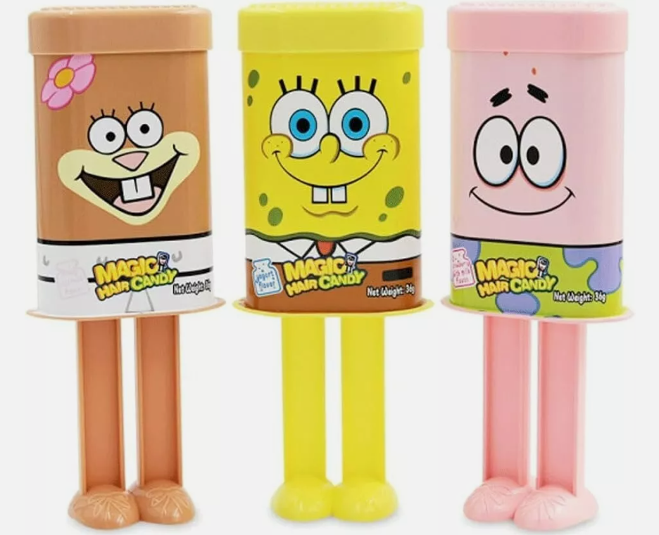 Spongebob Magic Hair Candy - 36g (Korea)