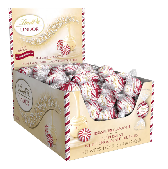 Lindor - Truffles White Chocolate Peppermint