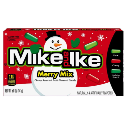 Mike & Ike - Merry Mix - Theatre Box - 120g