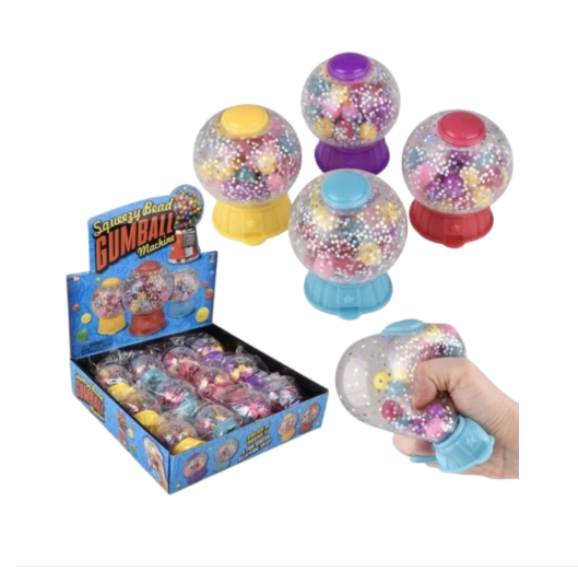 The Toy Network - Squeezy Bead Gumball Machine