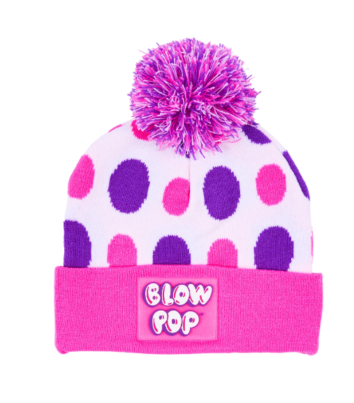 Blow Pop Candy Pom Pom Beanie