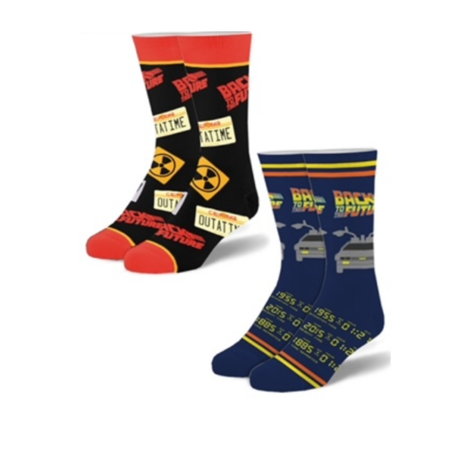 Back To The Future Socks 2-Pack