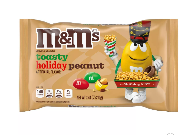 M&M's - Toasty Holiday Peanut - 92g