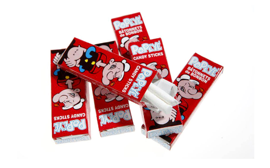 Popeye Candy Sticks