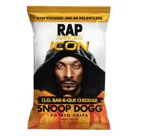 Rap Snacks - Snoop Dogg - O.G. Bar-B-Que Cheddar