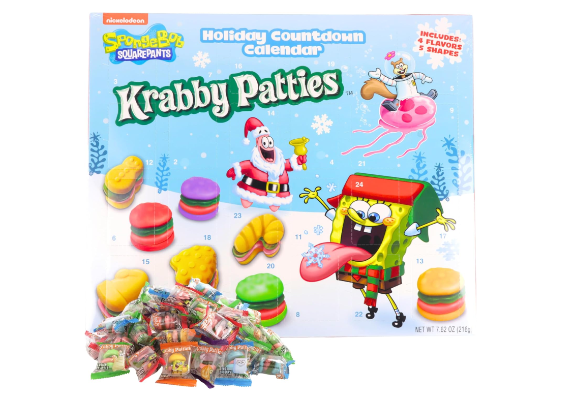 Frankford - Holiday SpongeBob Krabby Patties Advent Calendar - 216g