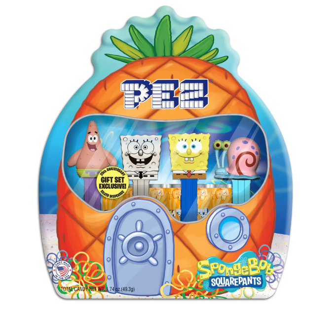 PEZ - SpongeBob SquarePants 25th Anniversary - Gift Set (Limited Edition)