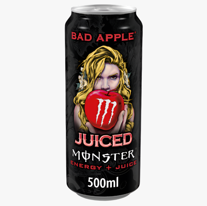 Monster  - Energy Drink & Juice - Bad Apple - 500ml *Limited*