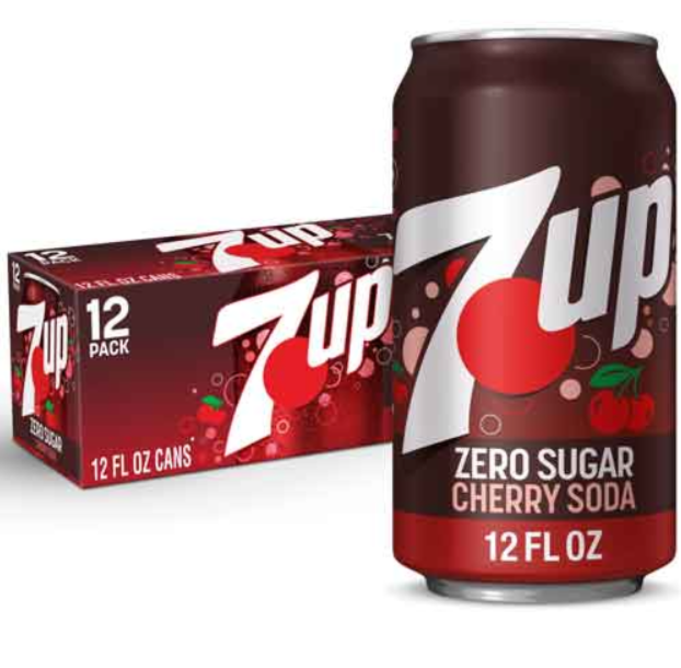 7UP - Zero Cherry - 355ml