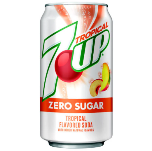 7UP - Zero Sugar Tropical - 355ml