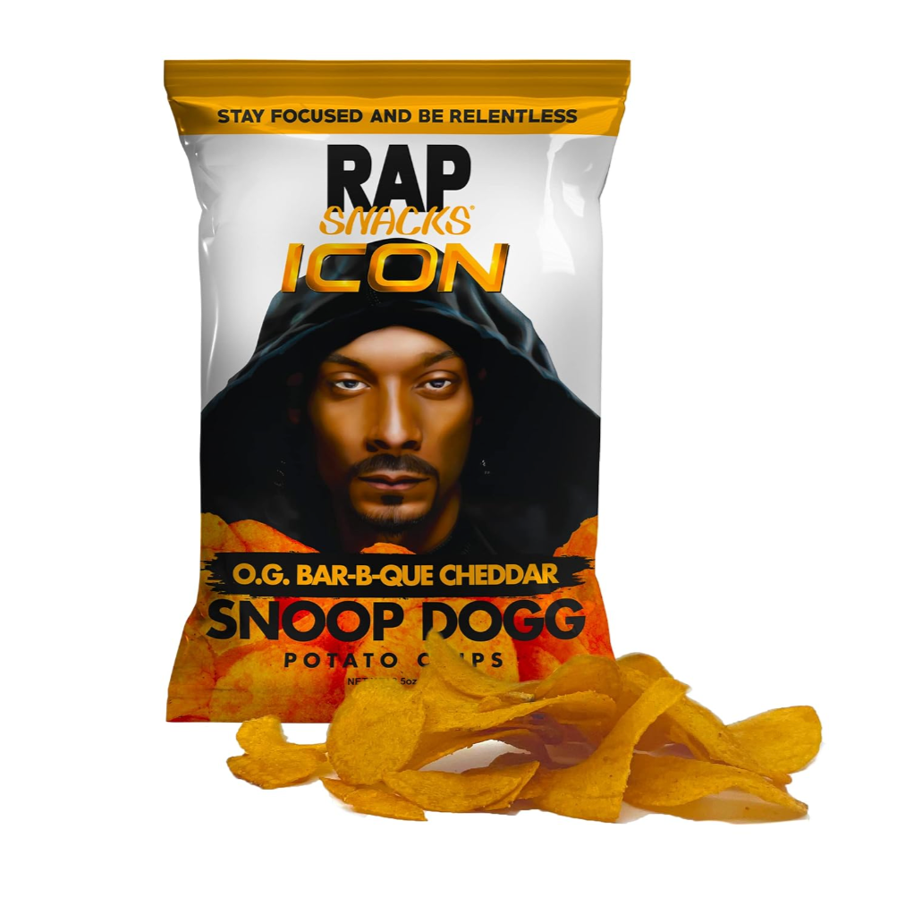 Rap Snacks - Snoop Dogg - O.G. Bar-B-Que Cheddar - 71g