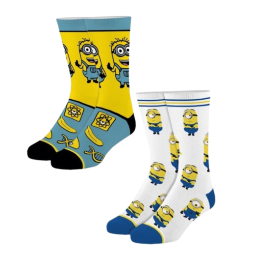 Minions Socks 2-Pack