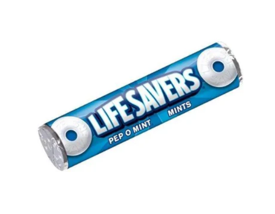 LifeSavers Hard Roll - PEP O MINT- 24g