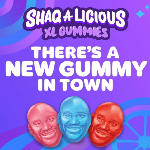 Shaq A Licious - XL Gummies - Theatre Bag - 175g