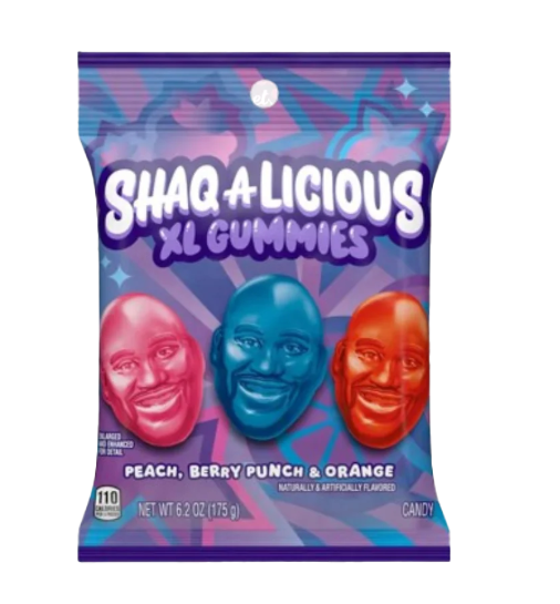 Shaq A Licious - XL Gummies - Theatre Bag - 175g