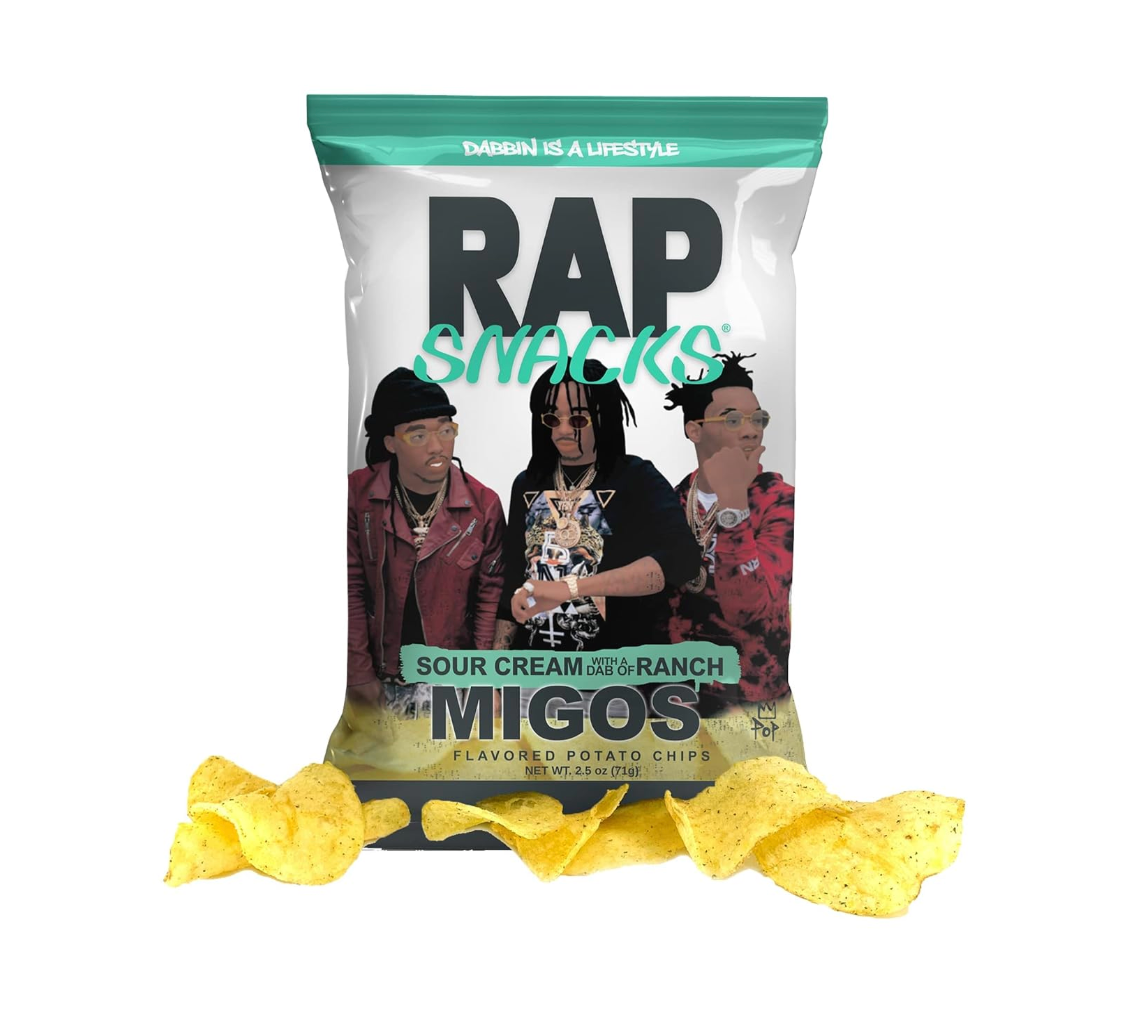 Rap Snacks - Migos- Sour Cream With A Dab Of Ranch