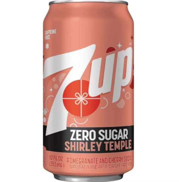 7UP - Shirley Temple - Zero Sugar - 355ml