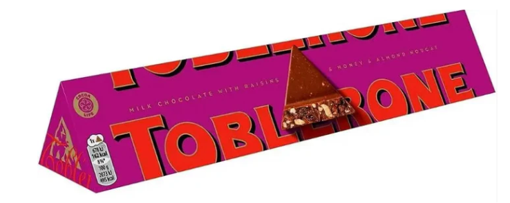 Toblerone - Fruit & Nuts Chocolate Bar - 100g (Switzerland)