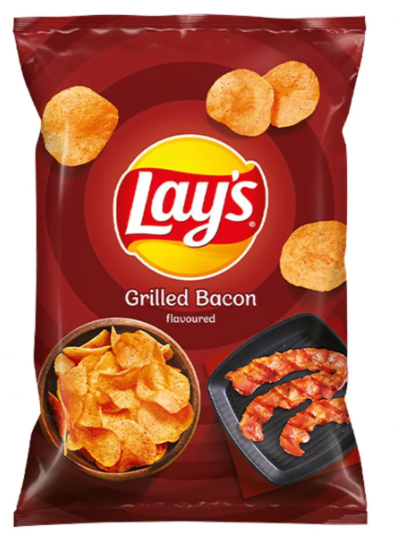 Lays - Grilled Bacon - 130g (UK)