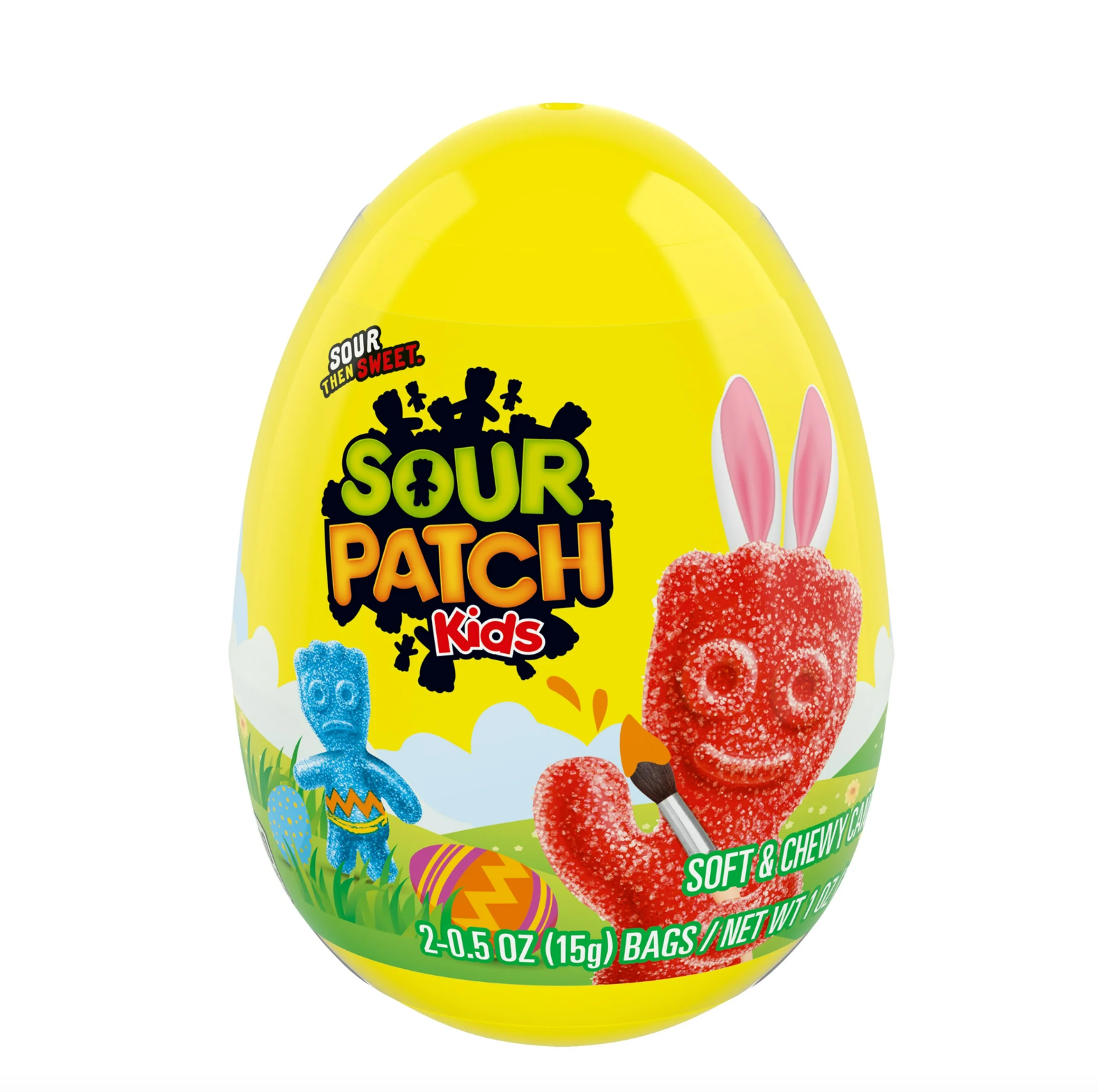 Sour Patch Kids Easter Egg - Filled with Candy Packs - 25g