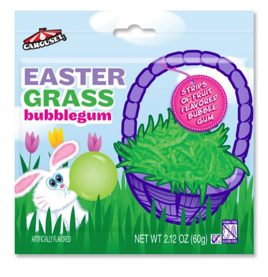 Easter Grass Bubblegum - 60g