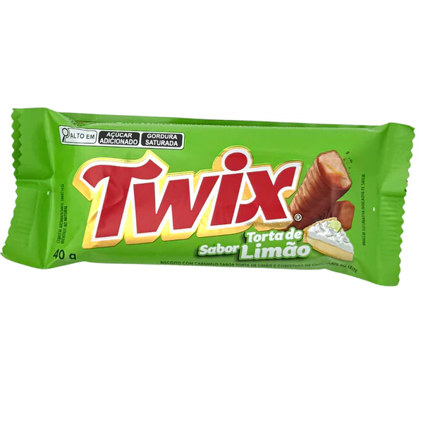 Twix - Tortade Sabor Limao - Key Lime - 40g (Brazil)