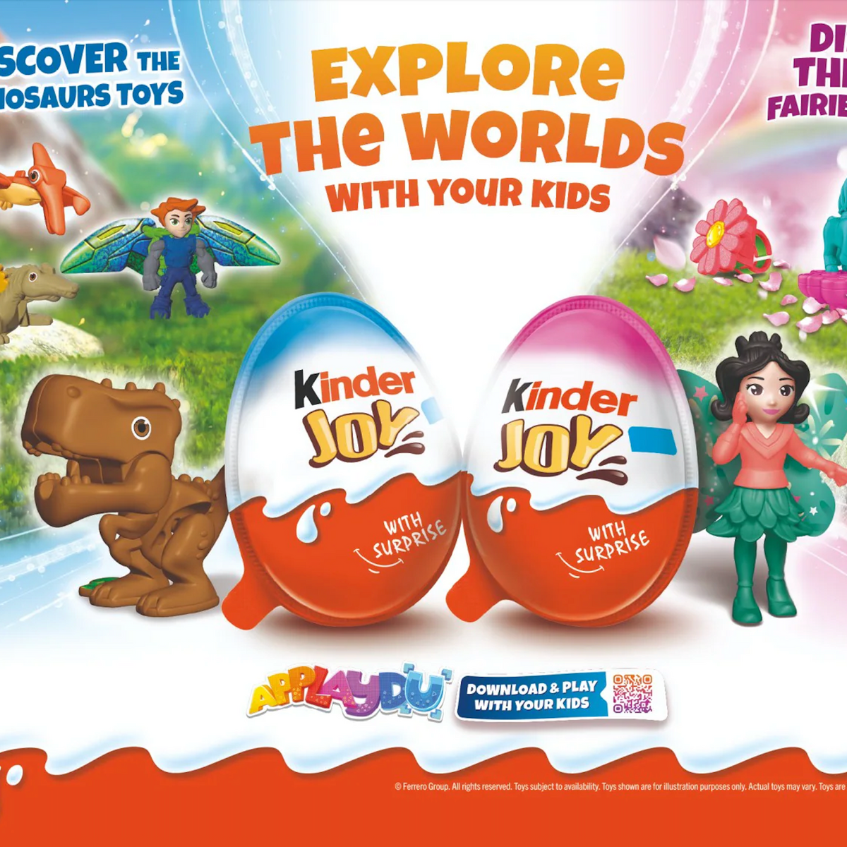 Animal Toys American Kinder Joy Kinder Joy Surprise Eggs Dinosaur