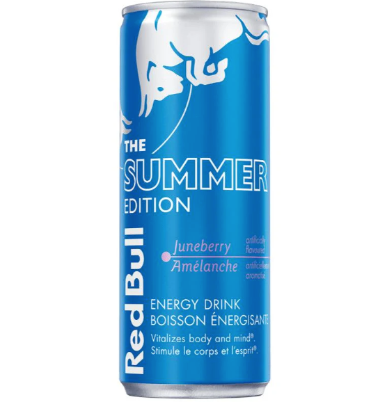 Red Bull  - Sea Blue Juneberry - Energy Drink - 250ml