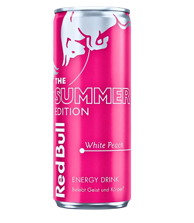Red Bull  - Summer White Peach - Energy Drink - 250ml