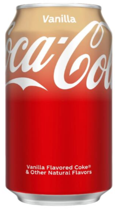 Coca Cola - Vanilla - Soda Pop - 355ml