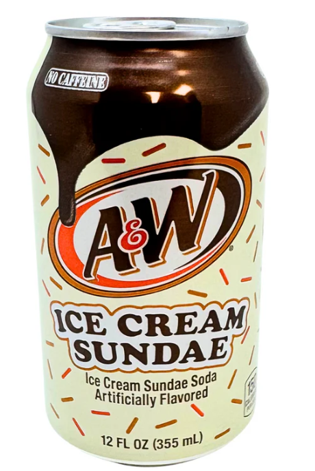 A&W - Ice Cream Sundae Soda - 355ml